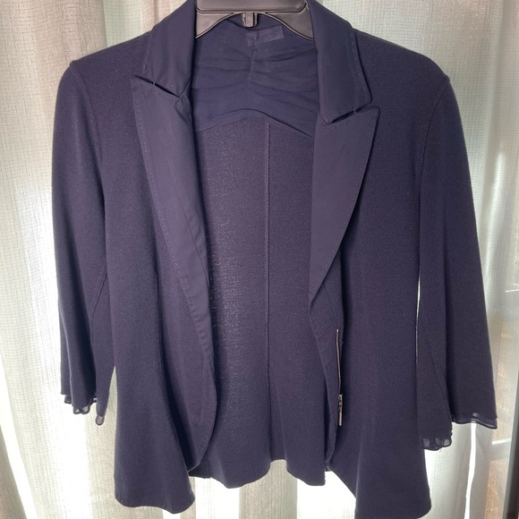 Rivamonti Zipped Blazer Suit Jacket
Caché Mid-Length Pencil Skirt Size8 - Picture 2 of 8